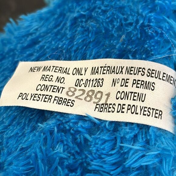 Sesame Street Cookie Monster 14" Plush w/Sound (Hasbro, Sesame Workshop 2017) - Picture 9 of 9